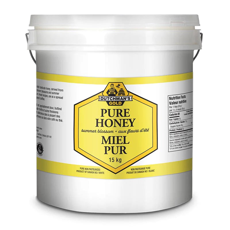 Summer Blossom Honey 150gr / 500gr / 1kg / 3kg / 15kg by Dutchman&