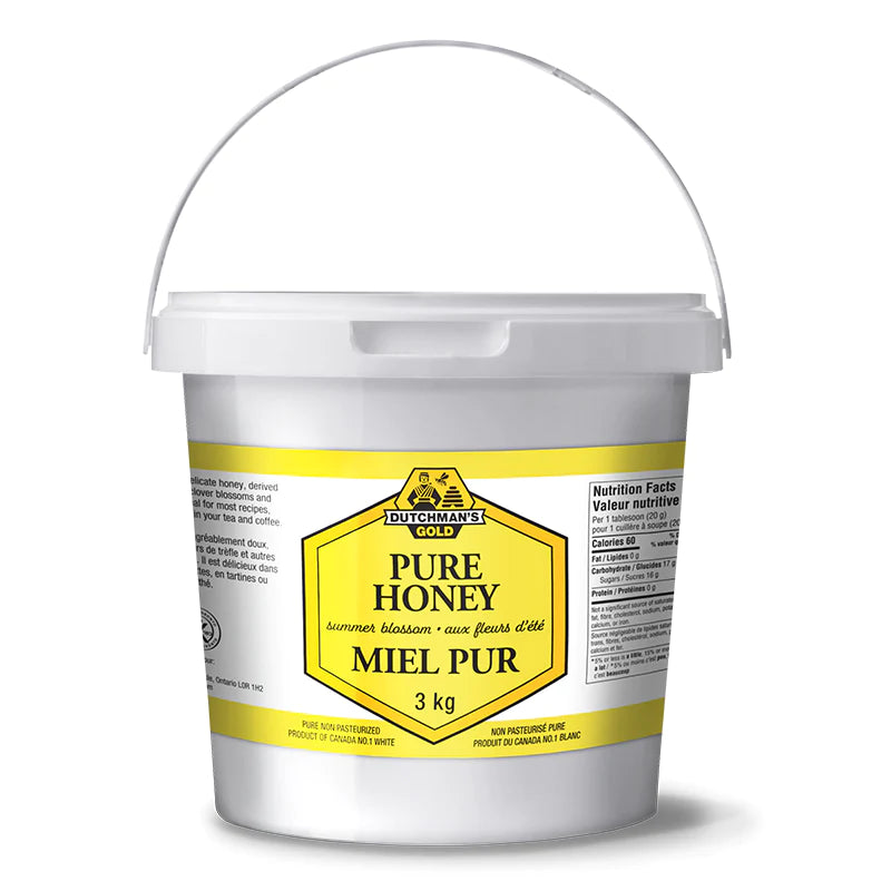 Summer Blossom Honey 150gr / 500gr / 1kg / 3kg / 15kg by Dutchman&