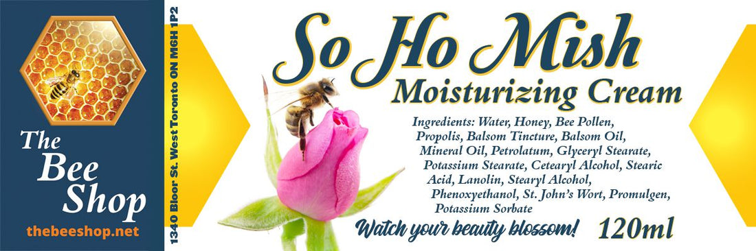 So Ho Mish Bee Products Skin Cream 60ml / 120ml / 250ml by The Bee Shop