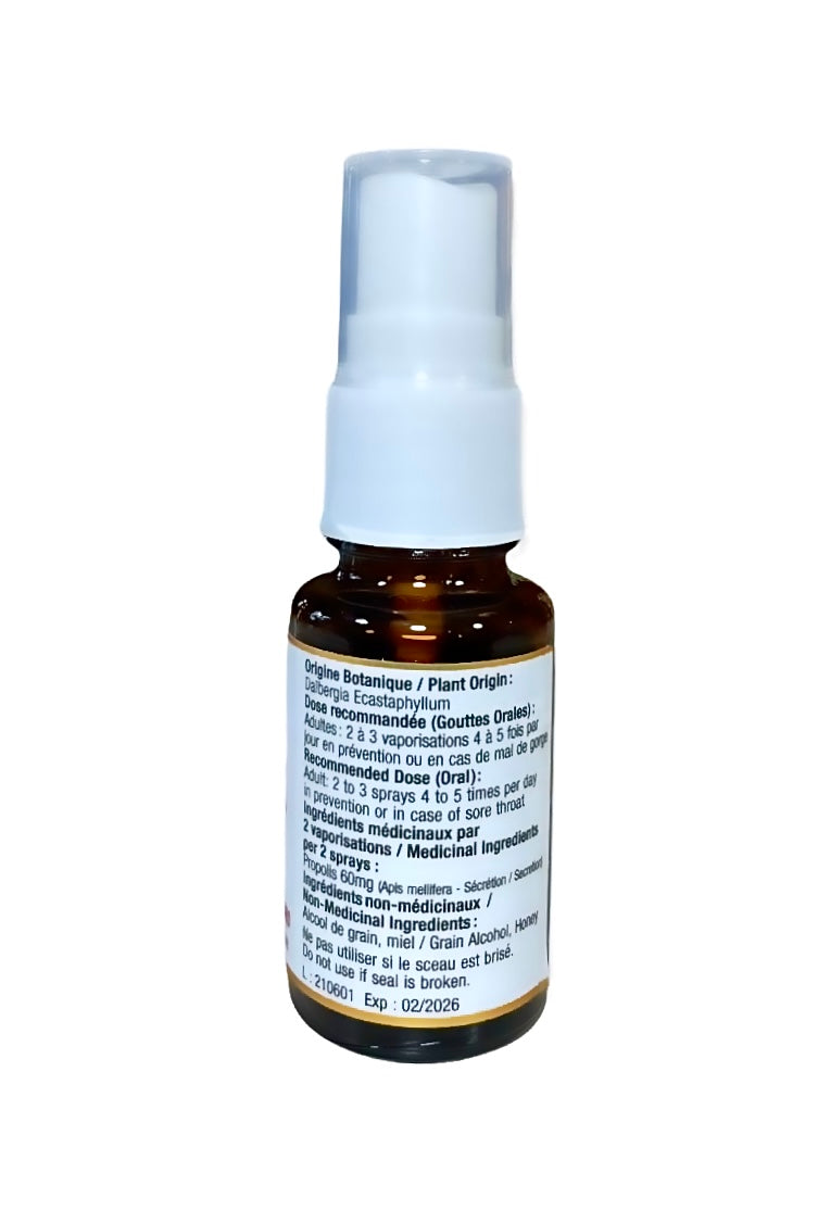 Red Dalbergia Propolis Throat Spray 15 ml