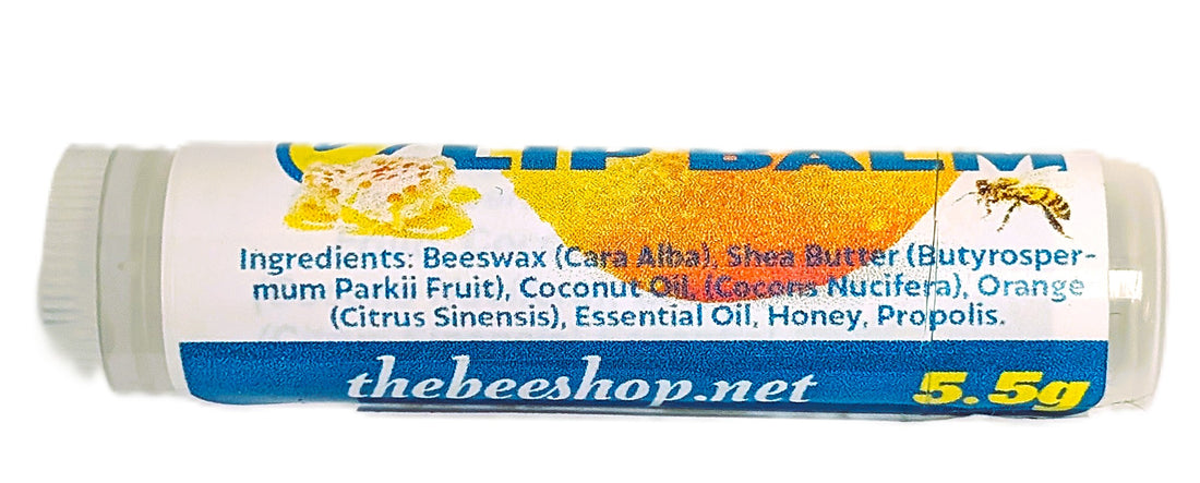 Beeswax Sunny Orange Lip Balm 5.5 gr by The Bee Shop