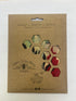 Beeswax Food Wraps Xtra Large for bread and other over size items by Mind Your Bees front view