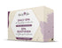 Hand made artisan soap with royal jelly honey and lavender front view
