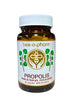 Brown Poplar Propolis capsules 50 count by happy culture bee o pharm front view