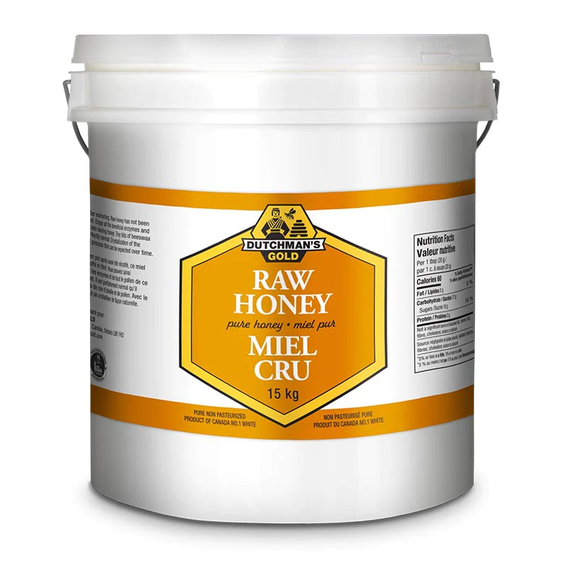 Raw Honey 100% pure all natural 150gr / 500gr / 1kg / 3kg / 15kg by Dutchman&