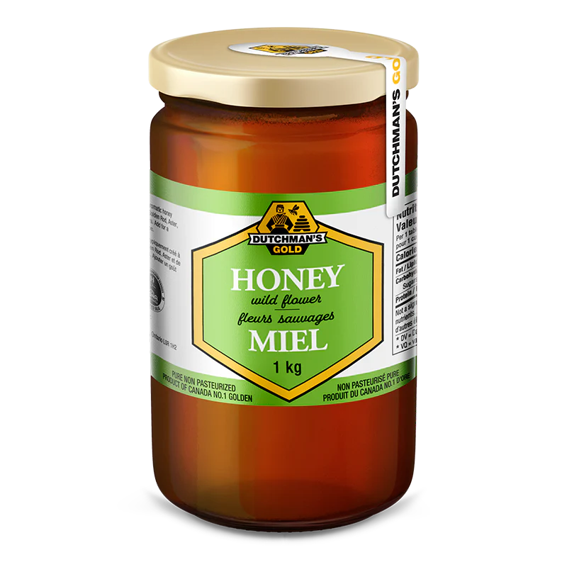 Wildflower Honey 150gr / 500gr / 1kg / 3kg / 15kg by Dutchman&
