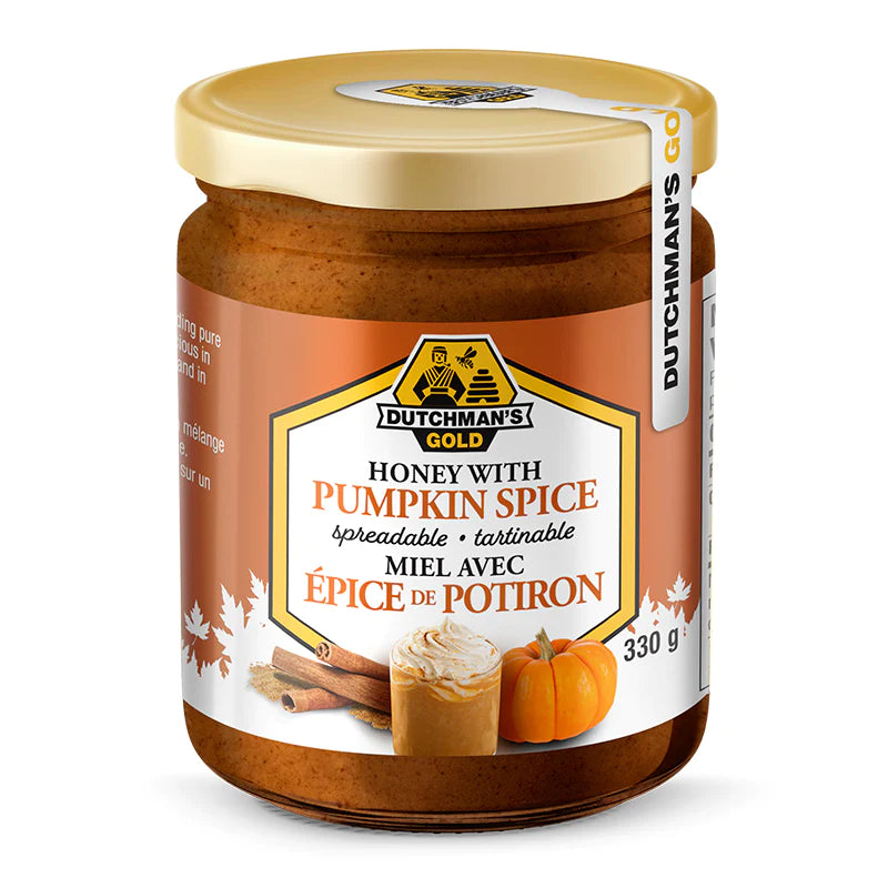 Pumpkin Spice Raw Honey Blend 330gr by Dutchman&