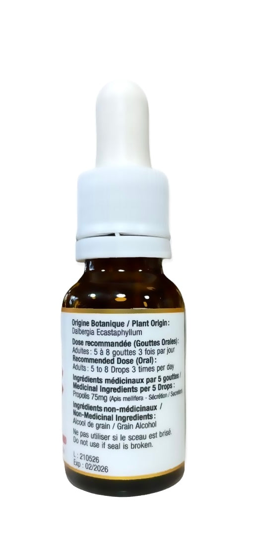 Red Dalbergia Propolis Tincture 15ml