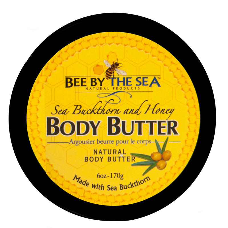 Bee by the sea butter 6 oz / 170 gr front view