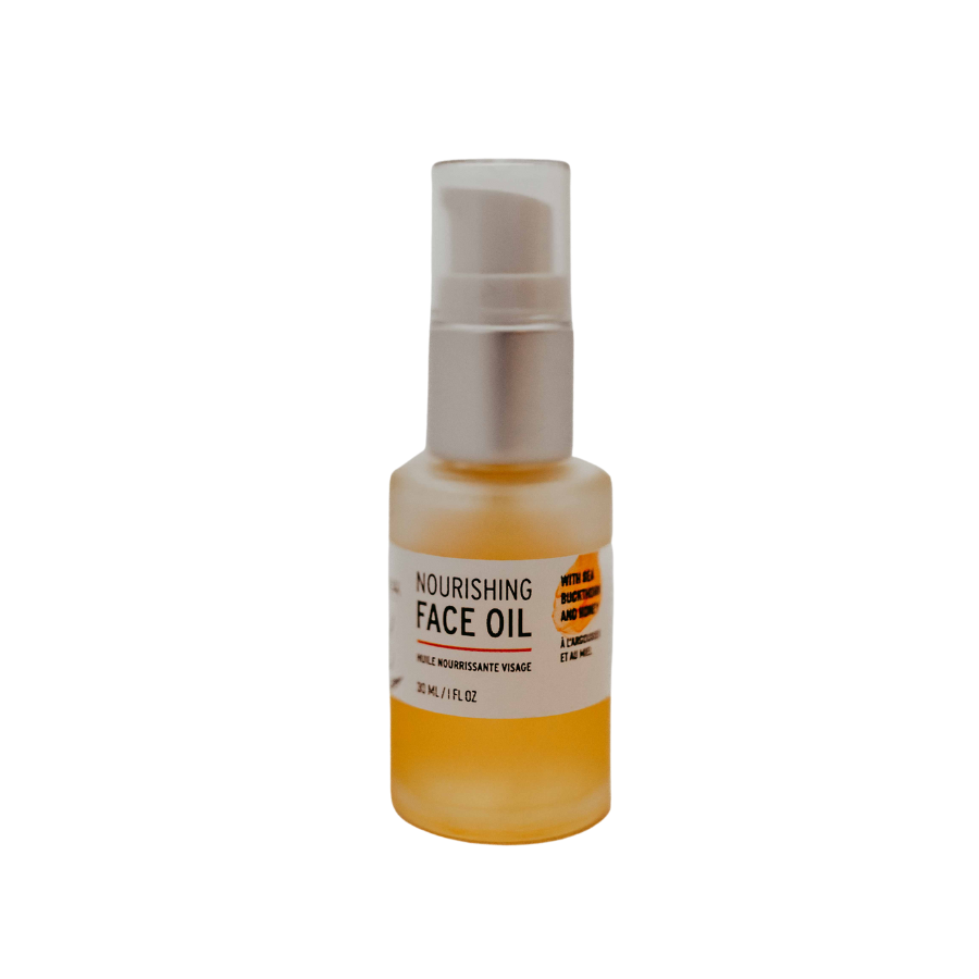 Bee by the sea face oil 1oz / 30ml front view