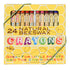 Beeswax crayons set of 24 non-toxic