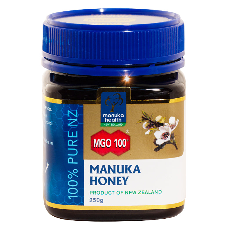 Manuka Honey 250 gr Manuka Health MGO 100 Bronze Grade product of New Zealand