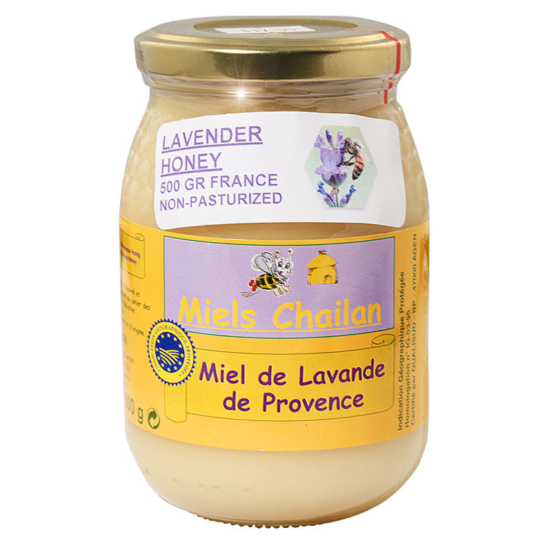 Lavender Honey Unpasteurized by Chailan from France 500gr